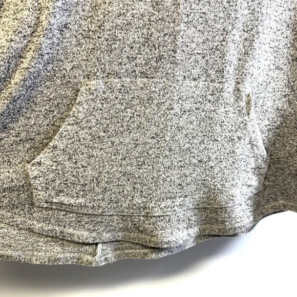 Market & Spruce Gray (Grey) Hooded Knit Top Women’s 1X – Plus Size - Picture 5 of 8